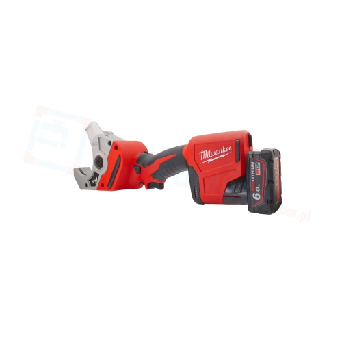 Akumulatorowy zestaw do cięcia rur PP-R - MILWAUKEE C12 PPC-0, M12 B6 6Ah, M12 C12 C