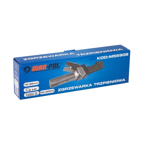 Zgrzewarka trzpieniowa do rur PP-R 1200W z walizką + kamienie od 16 do 32 mm
