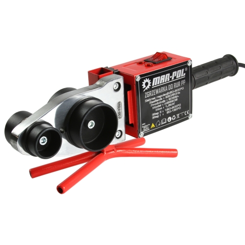 Zestaw startowy: Zgrzewarka do rur PP-R 1500W z walizka + kamienie od 16 do 63 mm + nożyce