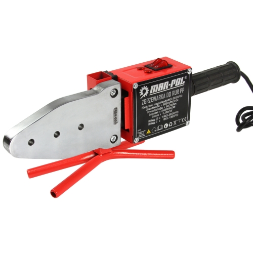 Zestaw startowy: Zgrzewarka do rur PP-R 1500W z walizka + kamienie od 16 do 63 mm + nożyce